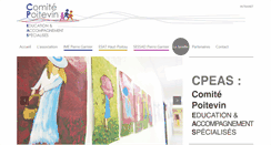 Desktop Screenshot of comite-poitevin.net